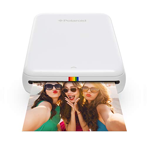 Product Cover Polaroid ZIP Wireless Mobile Photo Mini Printer (White) Compatible w/ iOS & Android, NFC & Bluetooth Devices
