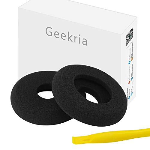 Product Cover Geekria Earpad Replacement for SR60, SR80, SR125, SR225, M1, M2 Headphones Replacement Ear Pad/Ear Cushion/Ear Cups/Ear Cover/Earpads Repair Parts