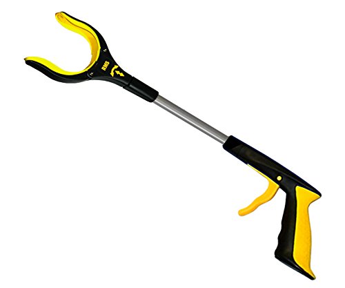 Product Cover RMS 19 Inch Grabber Reacher with Rotating Gripper - Mobility Aid Reaching Assist Tool, Trash Picker, Litter Pick Up, Garden Nabber, Arm Extension - Ideal for Wheelchair and Disabled