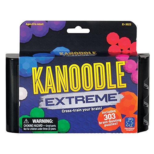 Product Cover Educational Insights Kanoodle Extreme | Brain Twisting 2-D & 3-D Puzzle Game for Kids, Teens & Adults | Featuring over 300 Challenges