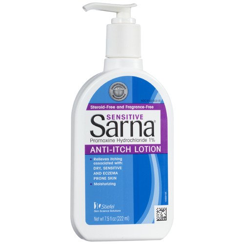 Product Cover Sarna Sensitive Anti-Itch Lotion, 7.5 Ounces each (Pack of 2)