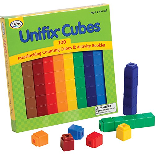 Product Cover Didax Educational Resources Unifix Cubes Set (100 Pack)