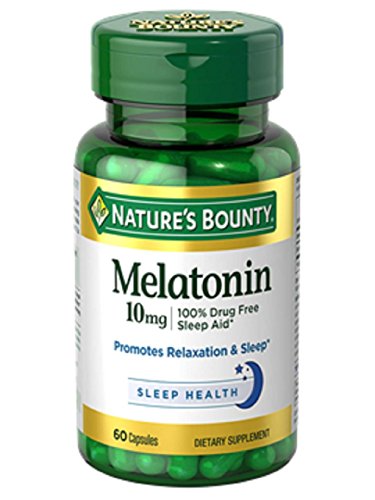 Product Cover Nature's Bounty Melatonin 10mg Capsules 60 ea (Pack of 2)