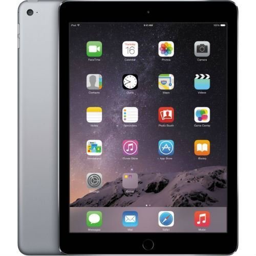 Product Cover Apple iPad Air 2, 16 GB, Space Gray, Newest Version (Renewed)