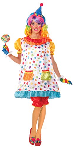 Product Cover Forum Novelties Women's Wiggles The Clown Costume, Multi, Standard