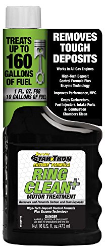 Product Cover Star Tron Ring Clean+ Plus Deposit Control Fuel Additive with Enzyme Technology - 16 oz