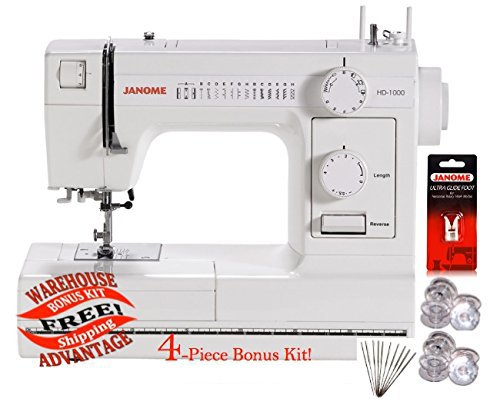Product Cover Janome HD1000 Mechanical Sewing Machine with Package