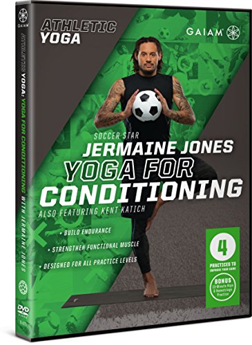 Product Cover Gaiam Athletic Yoga: Yoga for Conditioning with Jermaine Jones