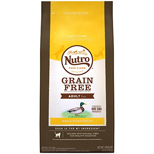 Product Cover NUTRO GRAIN FREE Adult Natural Dry Cat Food Duck & Potato Recipe, 6.5 lb. Bag