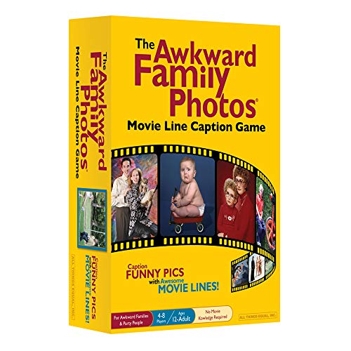 Product Cover The Awkward Family Photos Movie Line Caption Game - Caption Funny Pics w/ Awesome Movie Lines -> Favorite Caption Wins!