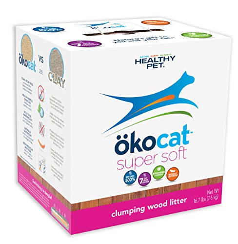 Product Cover ökocat Super Soft Natural Wood Clumping Litter, Large