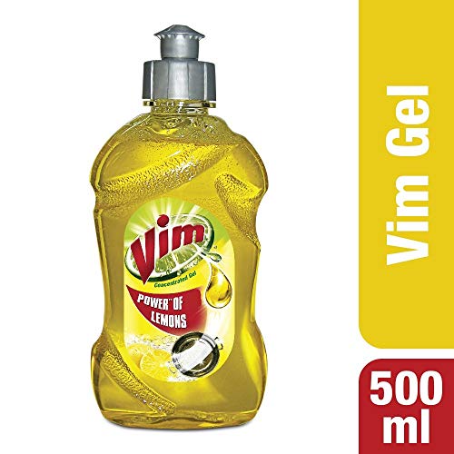 Product Cover Vim Dishwash Gel - 500 ml (Lemon)