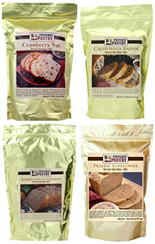 Product Cover The Prepared Pantry Fruit and Nut Collection of Bread Mixes, 84.6 Ounce