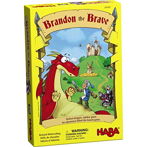 Product Cover HABA Brandon The Brave - an Adventure Filled Tile Based Game for Ages 5 and up