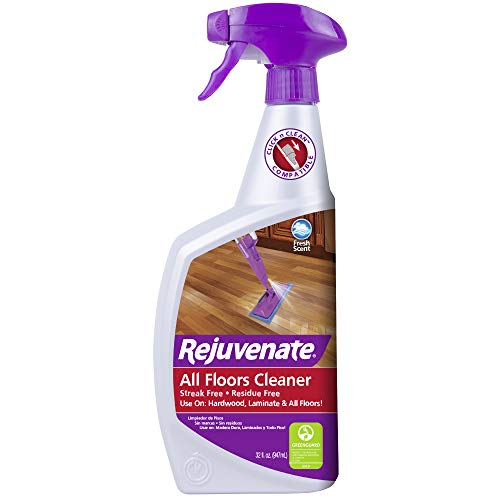 Product Cover Rejuvenate High Performance All-Floors No Bucket Needed Floor Cleaner Powerful PH Balanced Shine with Shine Booster Technology Gold Certified for Low VOC Best in Class Products 1 Gallon