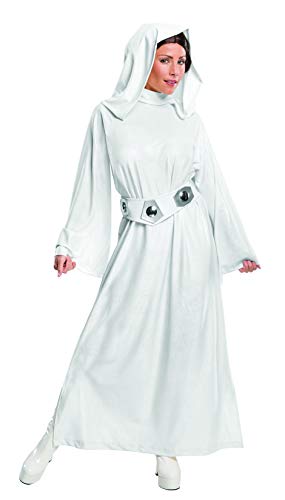 Product Cover Rubie's Costume Women's Star Wars Classic Deluxe Princess Leia Costume,White,Large