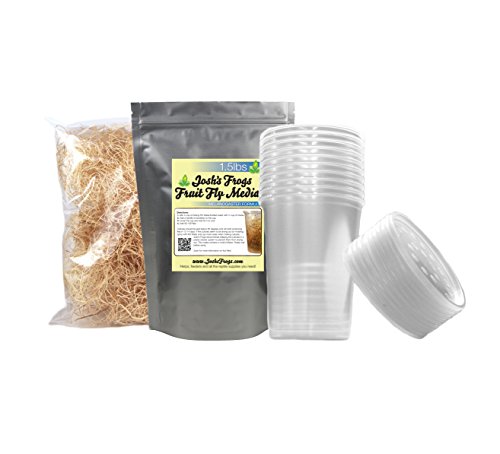 Product Cover Josh's Frogs Melanogaster Fruit Fly Culture Kit (Makes 10 Cultures)