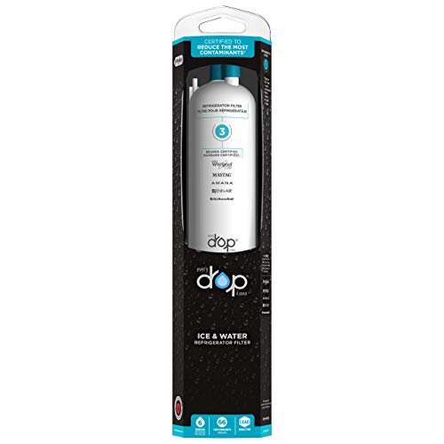 Product Cover Whirlpool EDR3RXD1 Everydrop Refrigerator Water Filter 3, 1 Pack
