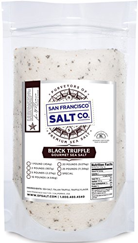 Product Cover 1 lb. Bulk Bag - Authentic Italian Black Truffle Salt by San Francisco Salt Company
