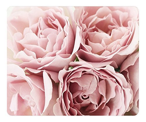 Product Cover Mouse Pad Pink Roses 36230 Oblong Shaped Mouse Mat Design Natural Eco Rubber Durable Computer Desk Stationery Accessories Mouse Pads for Gift