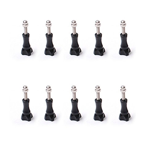 Product Cover Oumers Long Thumbscrew with Cap Thumb Screw Set Stainless for GoPro Accessories Monopod Handhold Stick Mount/Windshield Suction for Gopro Hero5 Black, Hero4, Hero3+, Hero3, Hero2 Camera (10pcs/Pack)