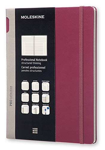 Product Cover Moleskine PRO Notebook, Hard Cover, XL (7.5