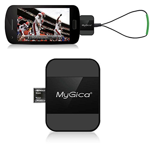 Product Cover MyGica Digital TV Tuner/Receiver for Smartphones & Tablets Running Android 4.2 or Above - Picks up Local TV Stations for Free! - No Data Plan Required