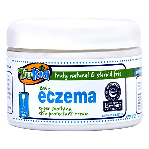 Product Cover TruKid Easy Eczema Cream - Soothing and Healing Relief Therapy for Sensitive Skin, Unscented, 12 oz