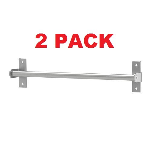 Product Cover Ikea Kitchen Rail Stainless Bar Decorative Organizer (2 Pack) 15.75