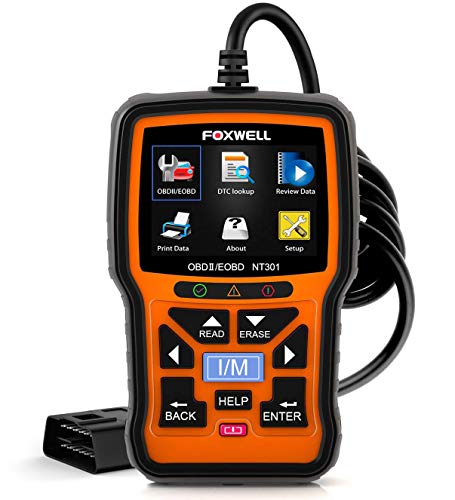 Product Cover FOXWELL NT301 OBD2 Scanner Professional Mechanic OBDII Diagnostic Code Reader Tool for Check Engine Light