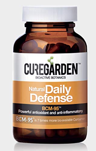 Product Cover Curegarden Daily Defense - Turmeric Extract Capsules (60 Caps.) | HSN No. 33019014 | FSSAI No. 10014041000438