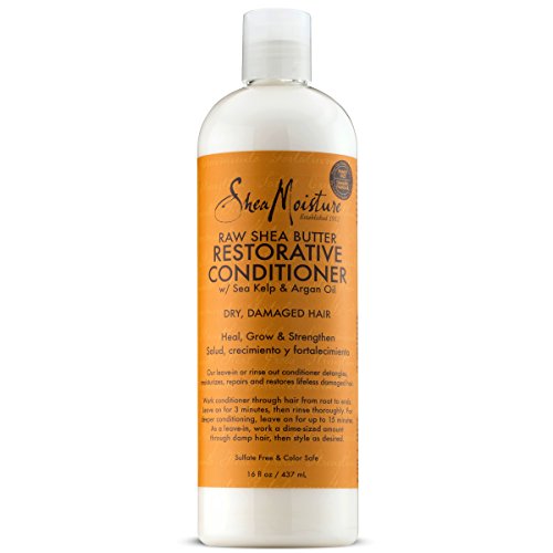 Product Cover SheaMoisture Raw Shea Butter Restorative Conditioner | Family Size | 16 fl.oz | Packaging may vary