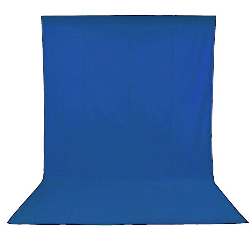 Product Cover Neewer 6 x 9ft/1.8 x 2.8M Photo Studio 100% Pure Muslin Collapsible Backdrop Background for Photography,Video and Television(Blue)