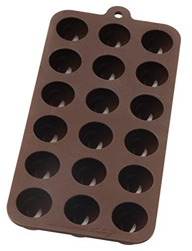 Product Cover Mrs. Anderson's Baking 43763 Chocolate Mold, Truffle, Brown