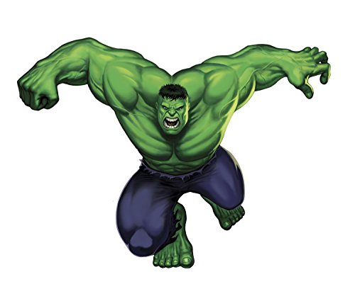 Product Cover Marvel Superheroes Comic - The Avengers - The Incredible Hulk Giant Wall Decal Sticker