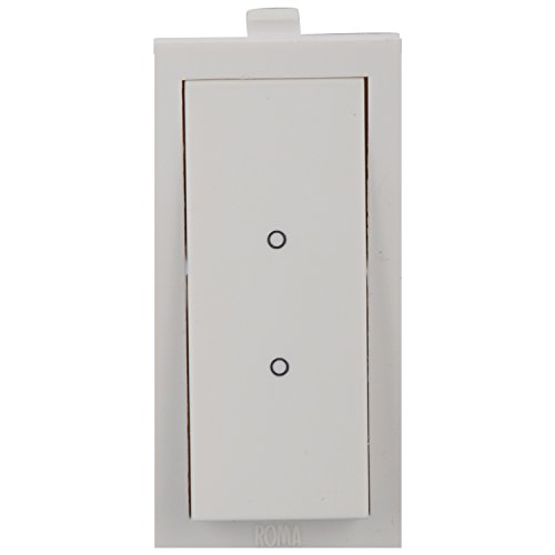 Product Cover Anchor 10 A, 240 V Polycarbonate Roma 2-Way Switch (White)