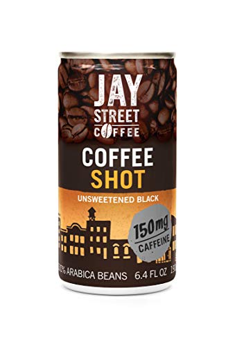 Product Cover Jay Street Coffee, Coffee Shot, Unsweetened Black, 6.4 Ounce (Pack of 20)