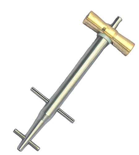 Product Cover Clamptite CLT01L 5 1/4 inch Stainless Steel Tool w/ Aluminum Bronze T-Bar Nut Lanyard Extension