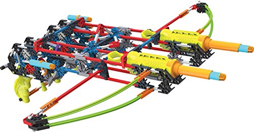 Product Cover K'NEX K-FORCE Build and Blast - Dual Cross Building Set - 368 Pieces - Ages 8+ - Engineering Education Toy