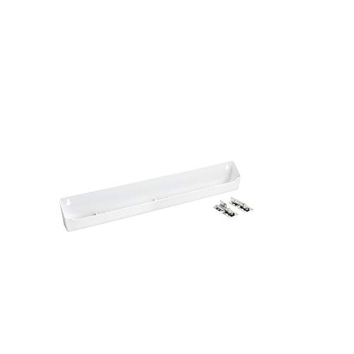 Product Cover Rev-A-Shelf LD-6591-22-11-1 22 Inch White Polymer Lazy Daisy Sink Tip Out Tray for Kitchens, Laundry Rooms, or Vanity Cabinets