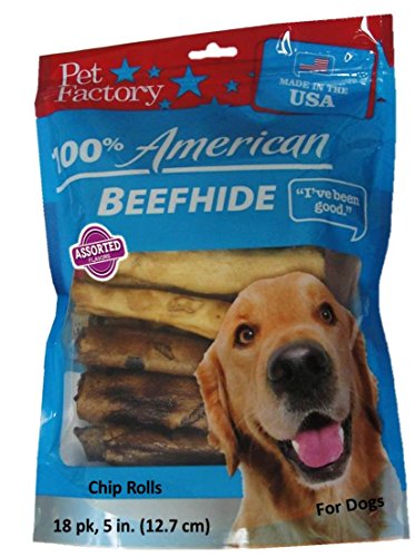 Product Cover Pet Factory 78117 Assorted Flavored (Beef & Chicken) Chip Rolls 5