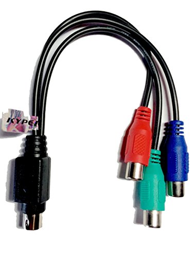 Product Cover Kyper 7-Pin S-Video to HDTV / 3 RCA RGB (Red, Blue, Green) Component HDTV Video Cable