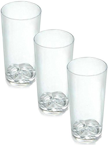 Product Cover Zappy 52 Disposable Plastic Straight Wall Shooter Glasses 1.75 Oz Clear Tumblers - Tasting Sample Dessert Shooters Wine Beer Champagne Jello Cup Shot Glass Cups