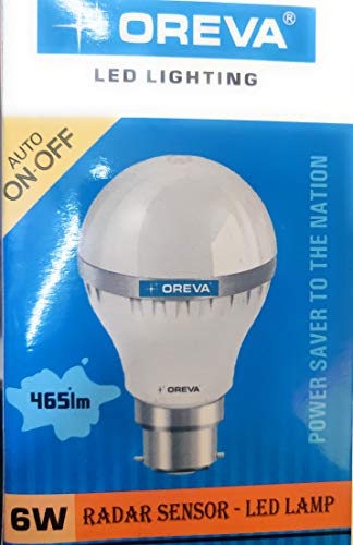Product Cover Oreva 6-Watt Sensor LED Bulb (Cool Day Light)