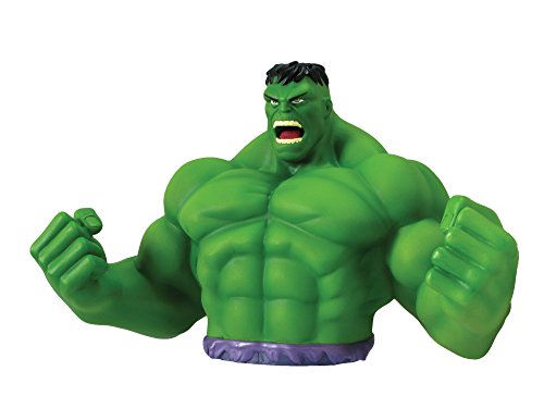Product Cover Marvel Hulk Bust Bank - Green Action Figure