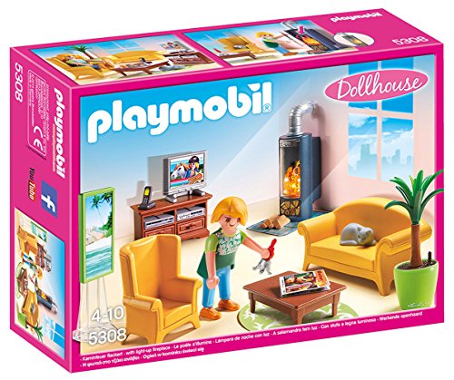 Product Cover PLAYMOBIL Living Room with Fireplace