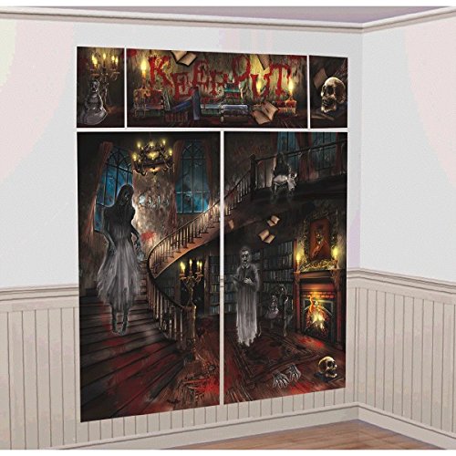 Product Cover Haunted House Scene Setters | Halloween Decorating Kit