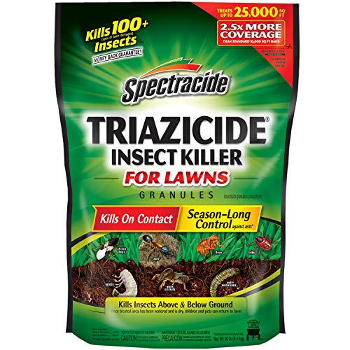 Product Cover Spectracide Triazicide Insect Killer For Lawns Granules, 20-Pound, 2-Pack