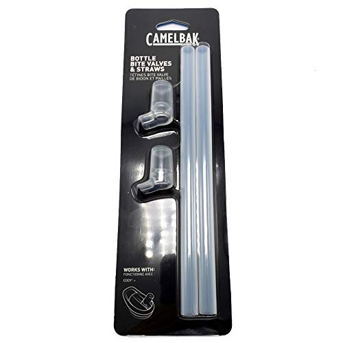 Product Cover CamelBak Eddy+ and Groove Bottle Accessory (2 Bite Valves & 2 Straws) Fits Only eddy+ Cap