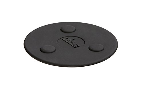 Product Cover Lodge ASMMT Silicone Magnet Trivet, 5.75 inches, Black